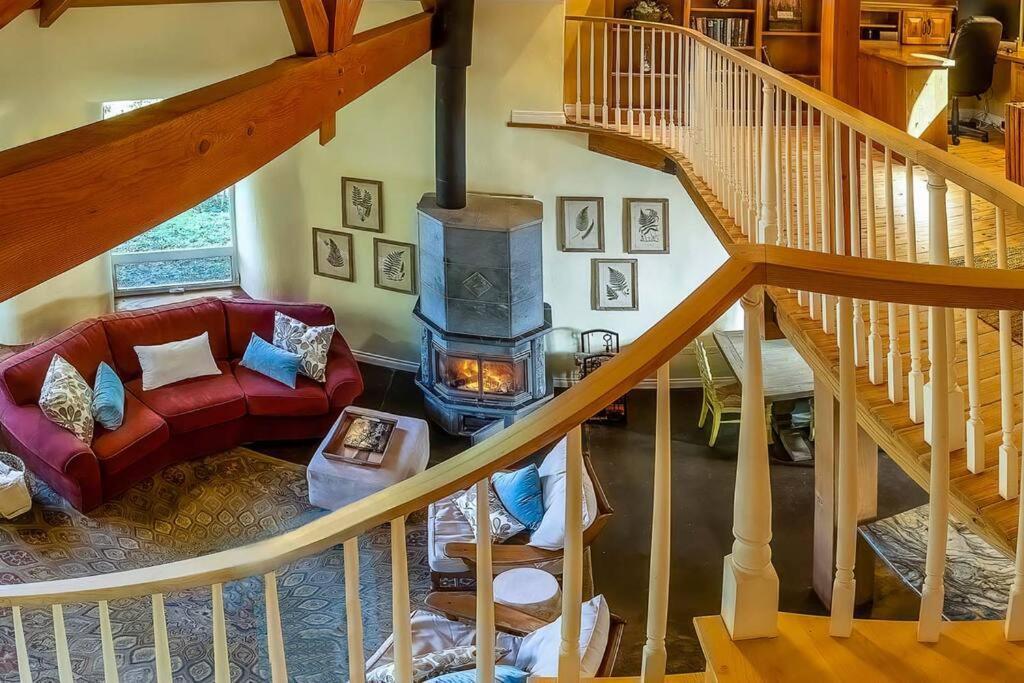 Willa European Style Straw Bale Retreat Ashland Zewnętrze zdjęcie